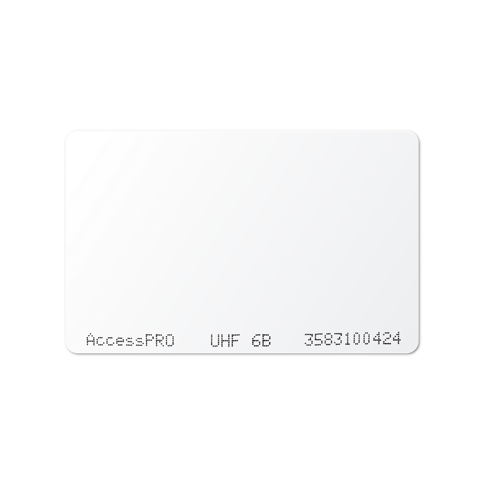 ACCESSCARD6B AccessPRO UHF Card for Long Range Readers 900 MHz /