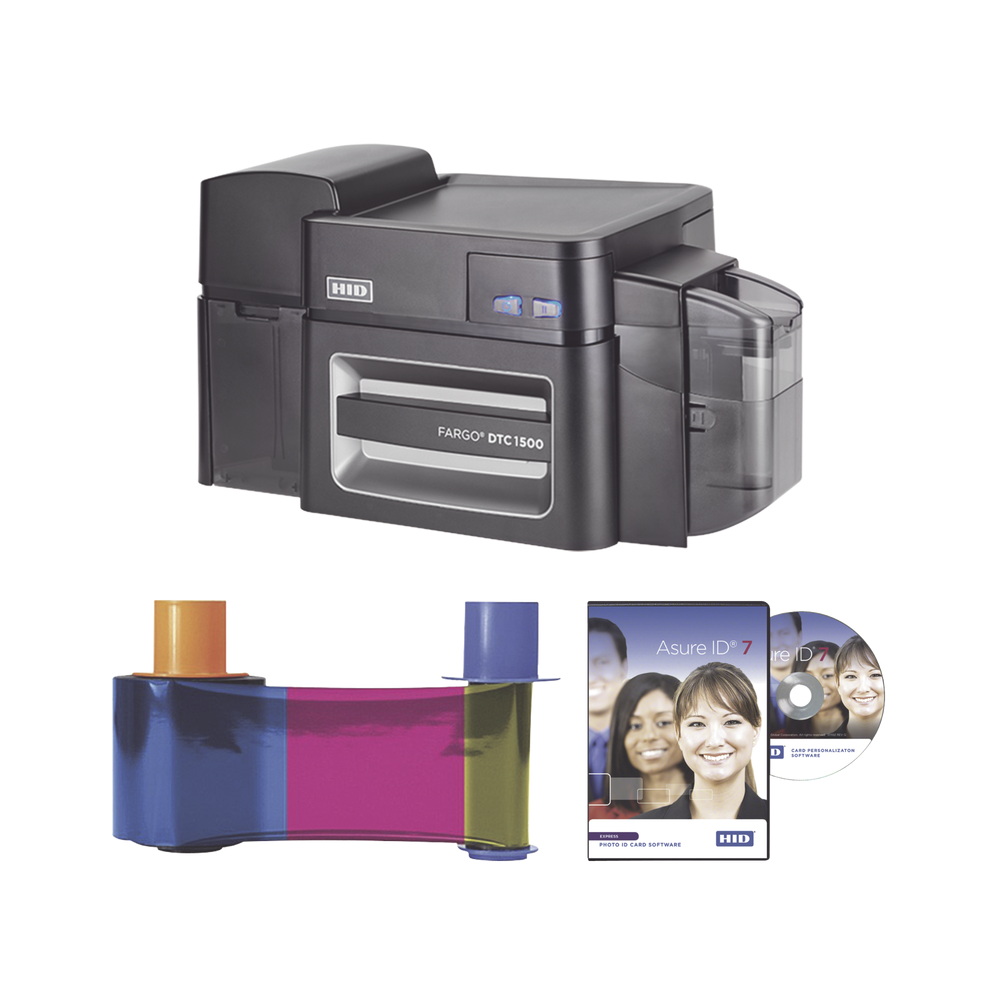 50616 HID Professional Printer Dual Side DTC1500 / Deleting Infor