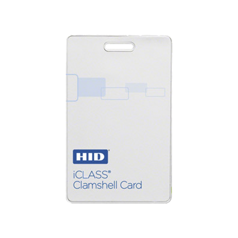 ICLASS2080 HID iClass Clamshell Card / 2 k memory / Lifetime Warr