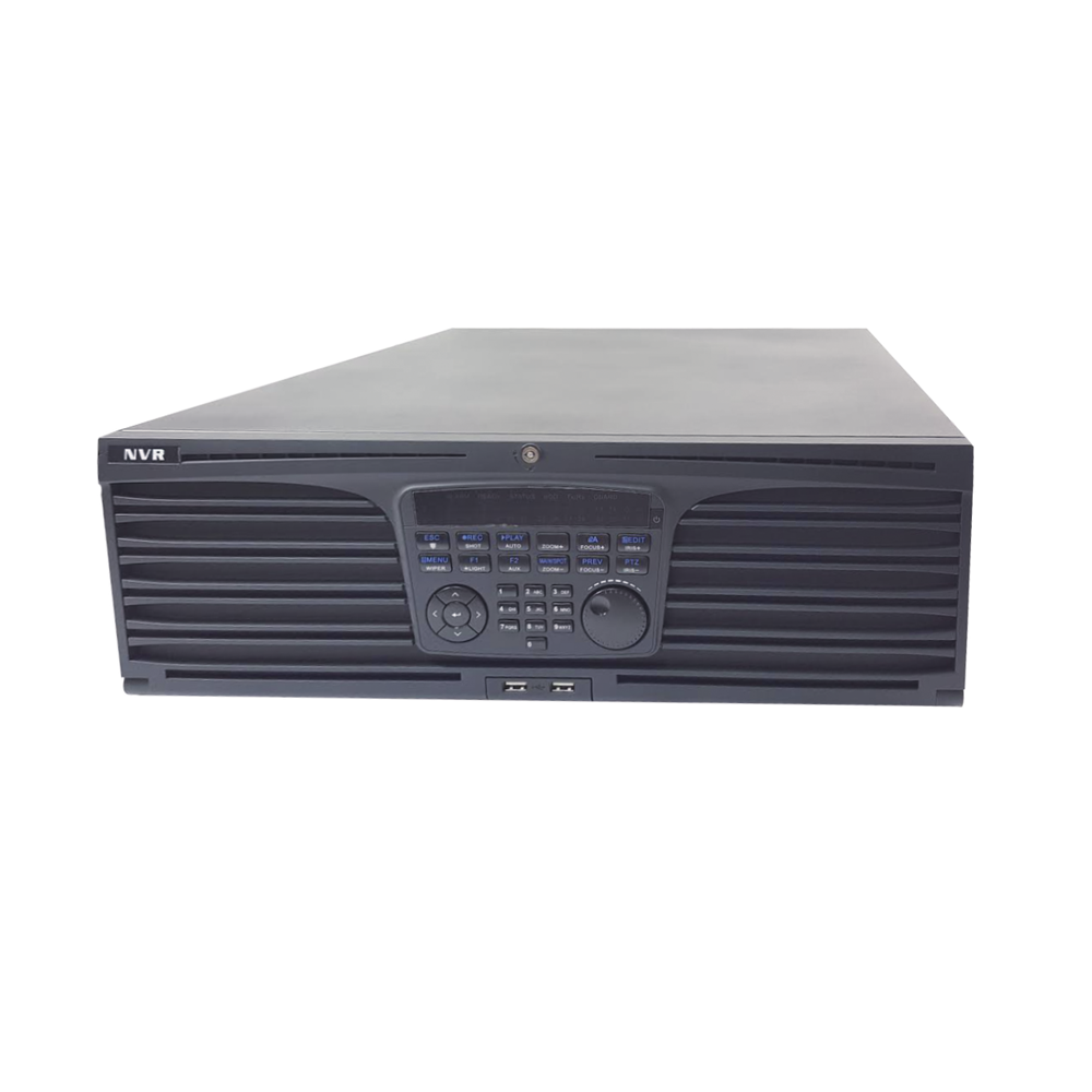 XR664H16US EPCOM NVR Up to 64 IP Channels / H.265 Video Compression / Recording up to