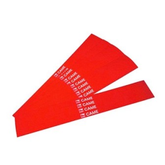 001G02809 CAME Package of 20 red reflective adhesive strips for 0