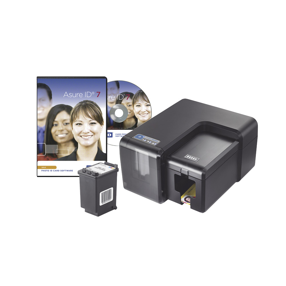 INK1000KIT HID Single Sided Inkjet Printer KIT Include Software a