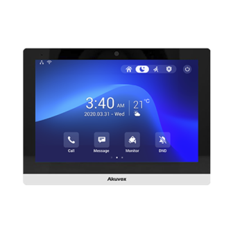 C319A AKUVOX 10 Inch Android SIP Monitor / App push notification / Phone Call Notific