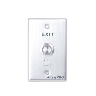 APBIV AccessPRO Button with Illuminated Ring Color Green /IP65 AP