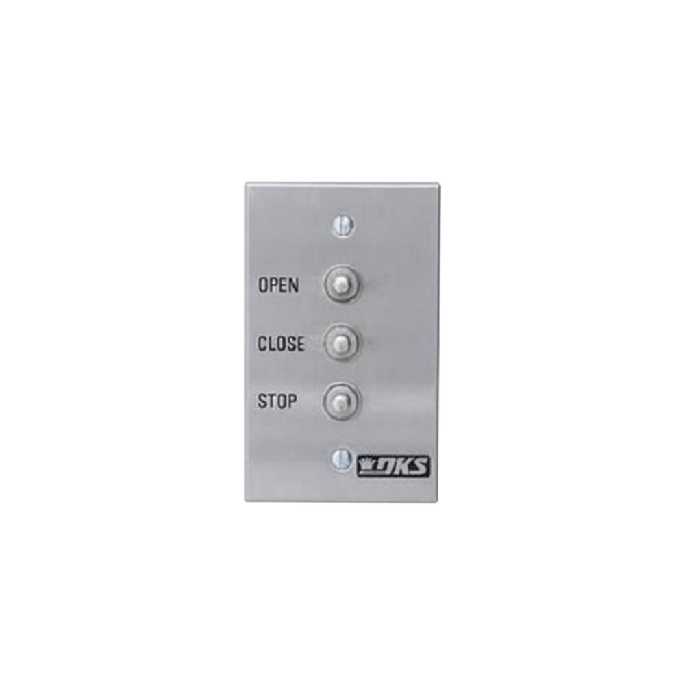 1200007 DKS DOORKING 3-Button Control Station Gate Operator for D