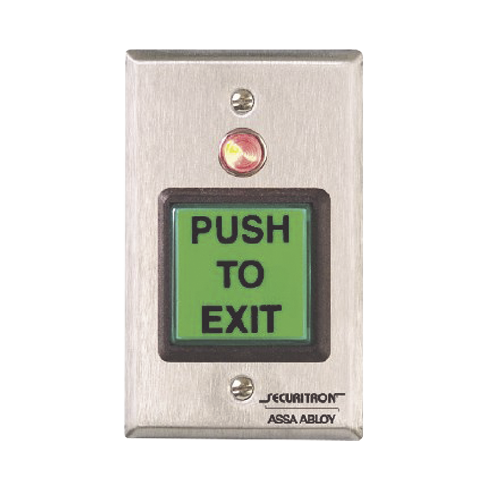 ACPB2 SECURITRON-ASSA ABLOY PUsh Button Momentary Life Warranty N