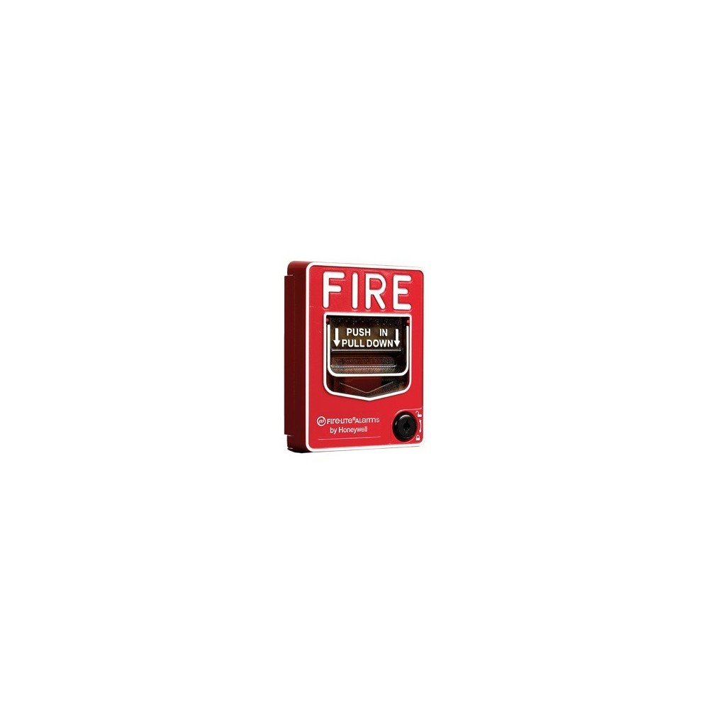BG12LX FIRE-LITE Emergency Manual Addressable Pull Station with D