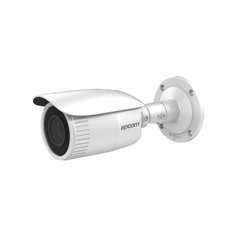 XB21ZHC EPCOM 2 MP IP Bullet Camera / 2.8 to 12 mm Motorized Lens / IP67 / 50 mts IR