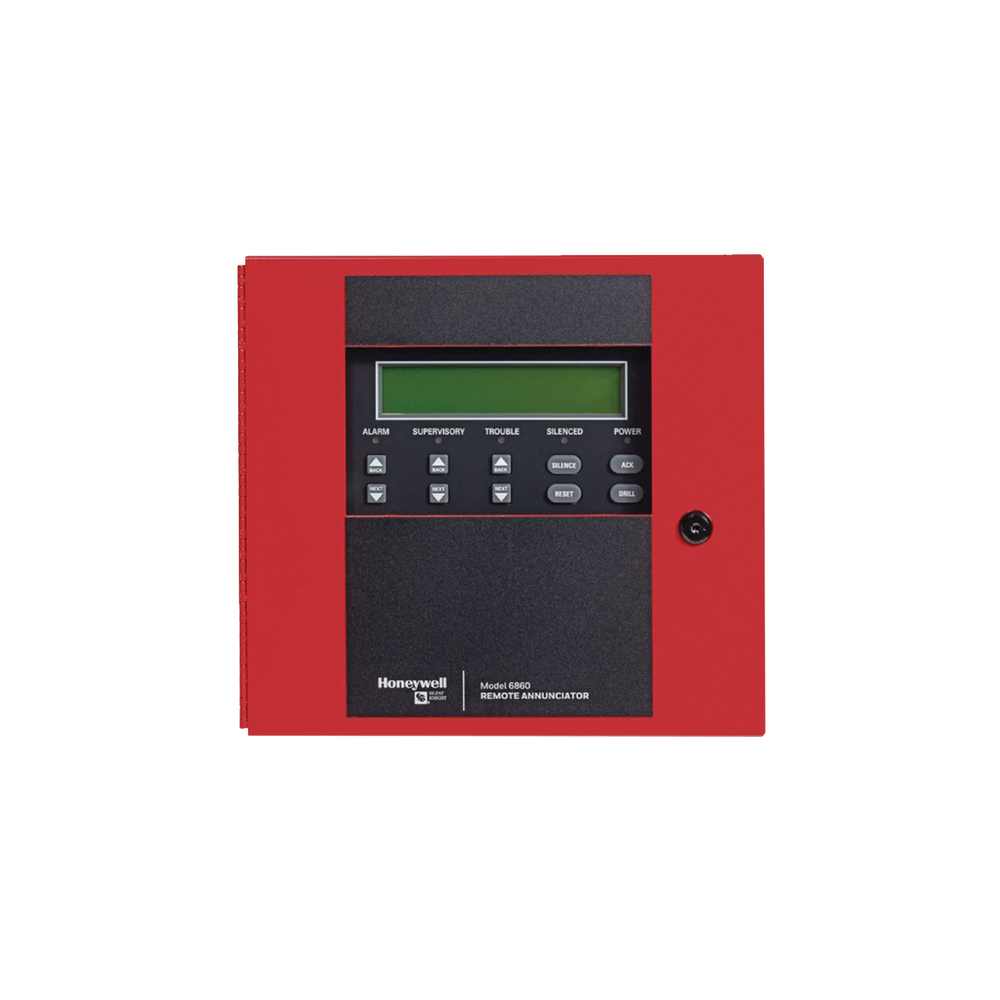 6860 SILENT KNIGHT BY HONEYWELL Remote Annunciator 4X40 character