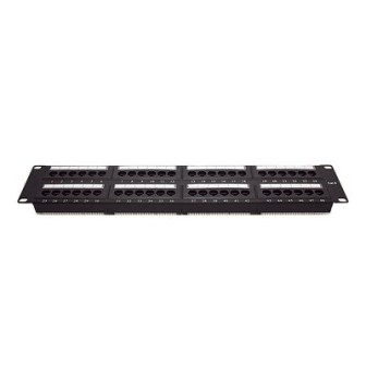 LPPP608 LINKEDPRO BY EPCOM 19-inch Patch Panel UTP Cat6 48-Port 2U with Cable Organiz