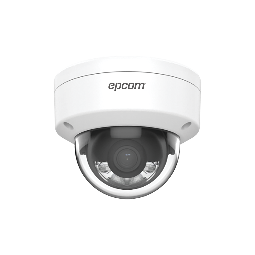 XD12CSL EPCOM 2MP IP Dome / 2.8 mm Lens / Color Plus/ SENSEPLUS LITE / H.265 / IP67 /