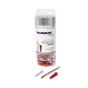 THKITTP THORSMAN Fixing kit includes plugs and screws for concret