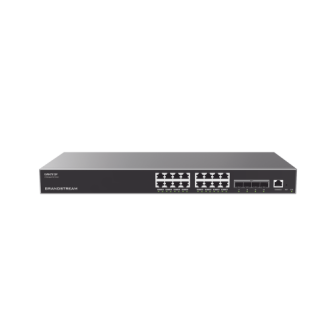 GWN7812P GRANDSTREAM Managed Gigabit PoE Switch / 16 ports 10/100/1000 Mbps  4 SFP Up