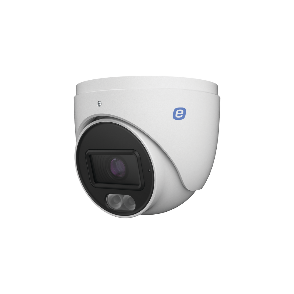 E8TURBOCGEN3A e HD-TVI - Turret 2MP (1080p) / 24/7 Color Image / 98ft (30m) White Lig