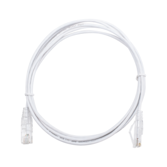 LPUT6200WH28 LINKEDPRO BY EPCOM Slim Patch Cord UTP Cat6 7 ft Whi