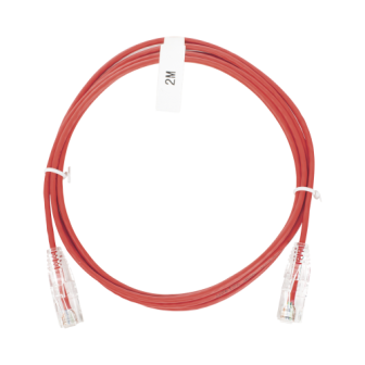 LPUT6200RD28 LINKEDPRO BY EPCOM Slim Patch Cord UTP Cat6 7 ft Red