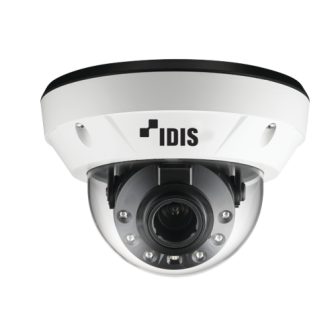 DCD4533HRXUS IDIS IP Dome Camera w/Heater  5MP (H265)  MOTORIZED Vari-focal Lens 3-13