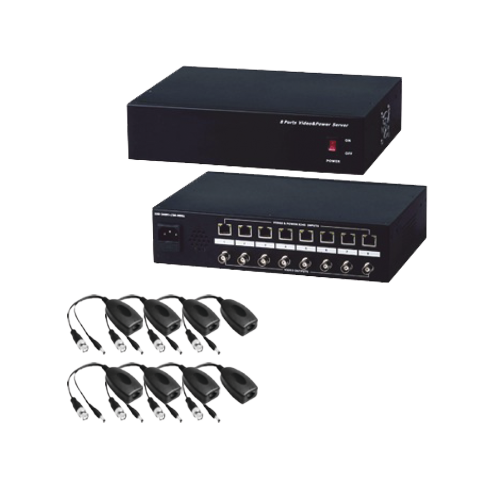 KITPVR8PVT EPCOM TITANIUM Kit for analog video  power for 300 met
