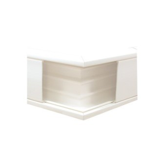 TEK100EE THORSMAN PVC Exterior Corner White Compatible with TEK10