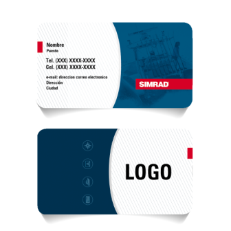 TARSIMRAD20200P SIMRAD ICOM Business Cards (Pack of 200 cards) TA