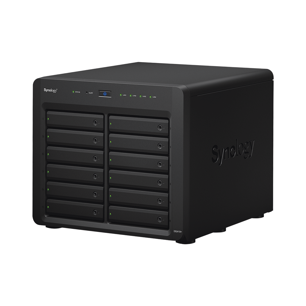 DS2419PLUS SYNOLOGY Desktop NAS Server with 12 Bays with 4 GB of