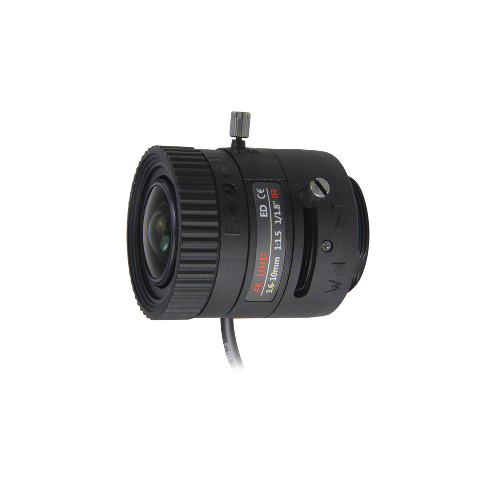 SYS03610DIRS Syscom Varifocal Lens 4K Resolution 1/1.8 Format 0.1