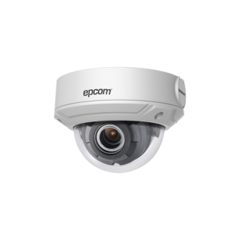 XD51ZH EPCOM 5 MP IP Dome / 2.8 to 12 mm motorized lens / IP67 /