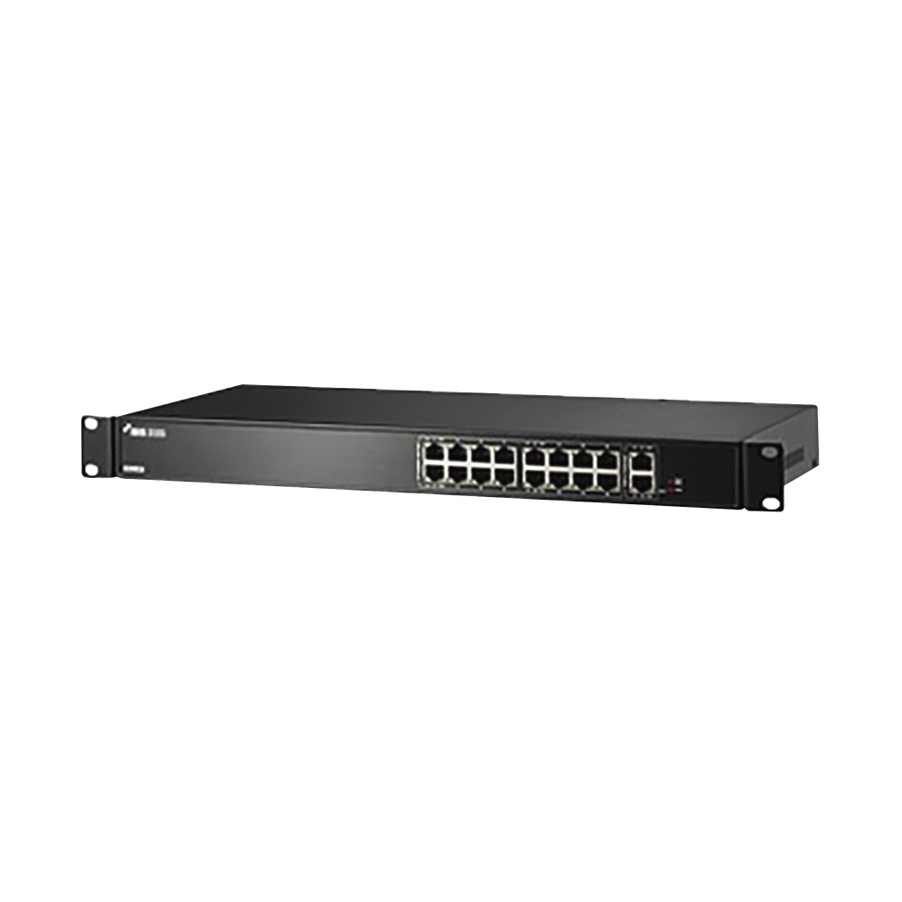 DH2018PUS IDIS DirectIP 18-port PoE Switch (16 Fast Ethernet and 2 Gigabit Ethernet)