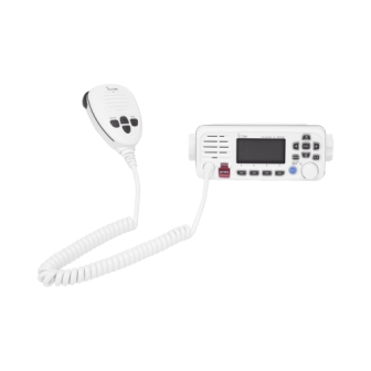 ICM330W ICOM VHF Marine Mobile Transceiver Easy-to-Read Full Dot-