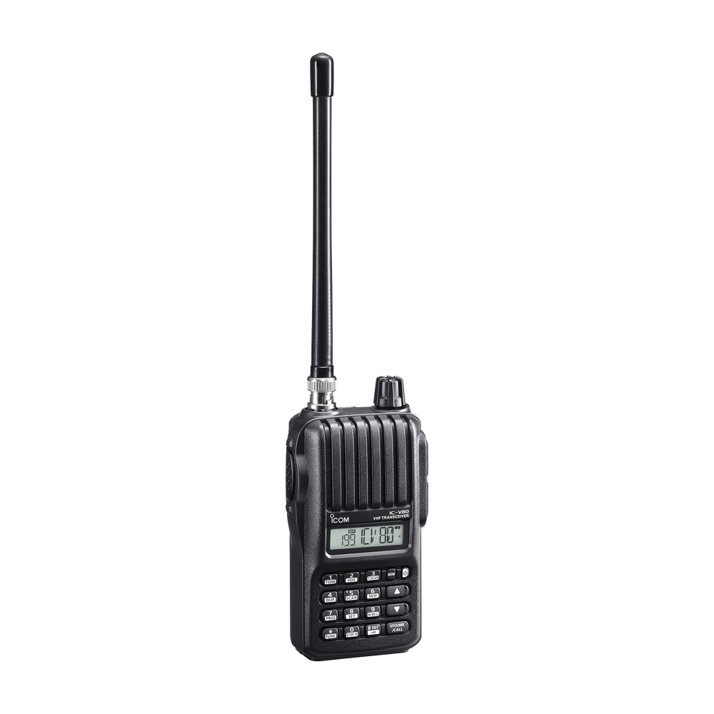 ICV80HD ICOM Heavy Duty VHF Transceiver 5W 207 channels 700mW aud