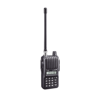 ICV80 ICOM Heavy Duty VHF Transceiver 5W 207 channels 700mW audio