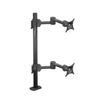 W6493 Winsted 28-1/2 Post - Dual Monitor Two Articulating Arms W-
