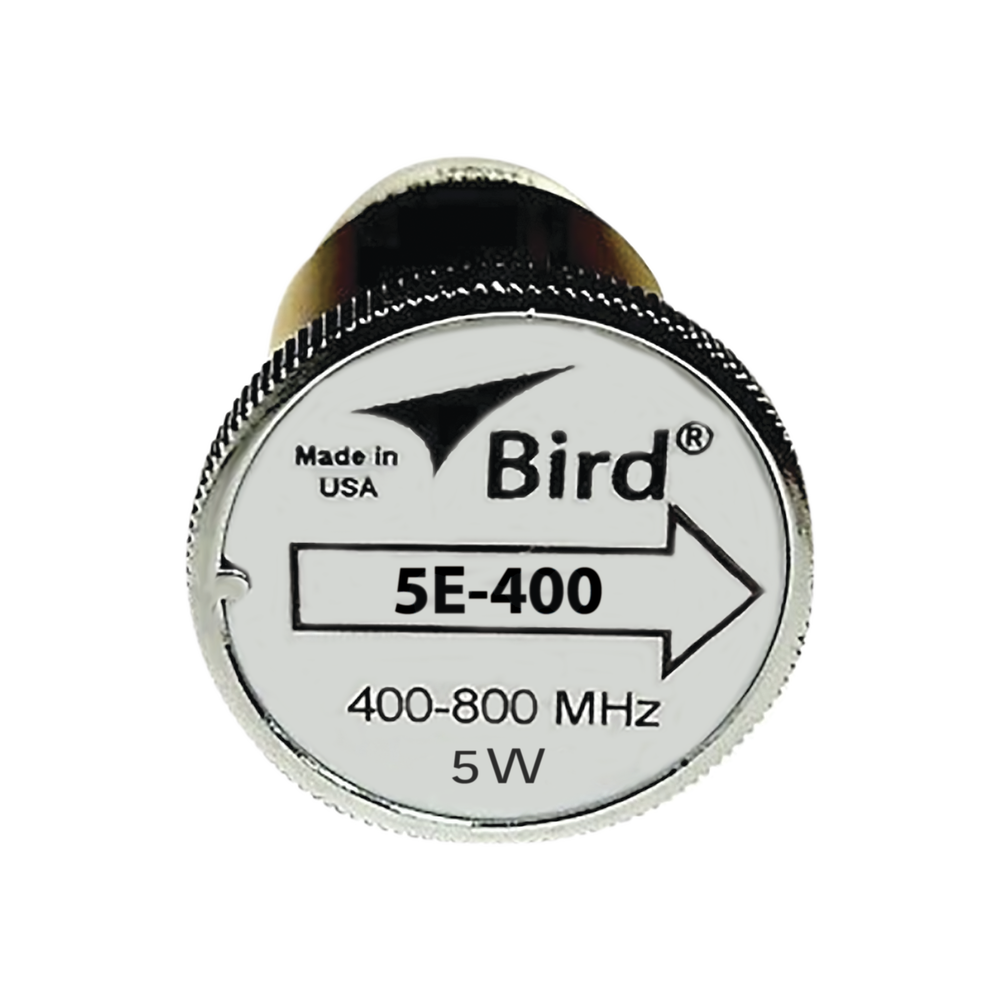 5E400 BIRD TECHNOLOGIES 7/8" Plug-in Element 5 Watt for Wattmeter