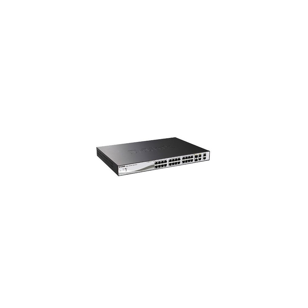 DES121028P D-LINK PoE Fast Ethernet Switch Layer 2 Manage 28-Port