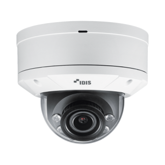 DCD6243HRXUS IDIS IP Camera Dome 2 Megapixel (1080p)  Vandal-Proof IK10  Two way audi