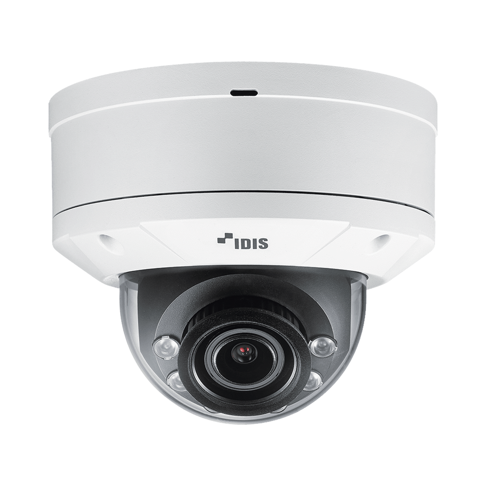 DCD6243HRXUS IDIS IP Camera Dome 2 Megapixel (1080p)  Vandal-Proof IK10  Two way audi