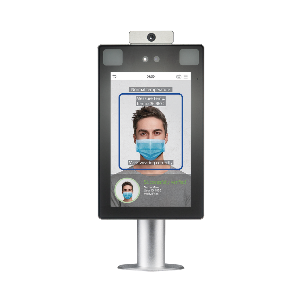 PROFACEXCHTD ZKTECO Facial Recognition and Body Temperature Devic