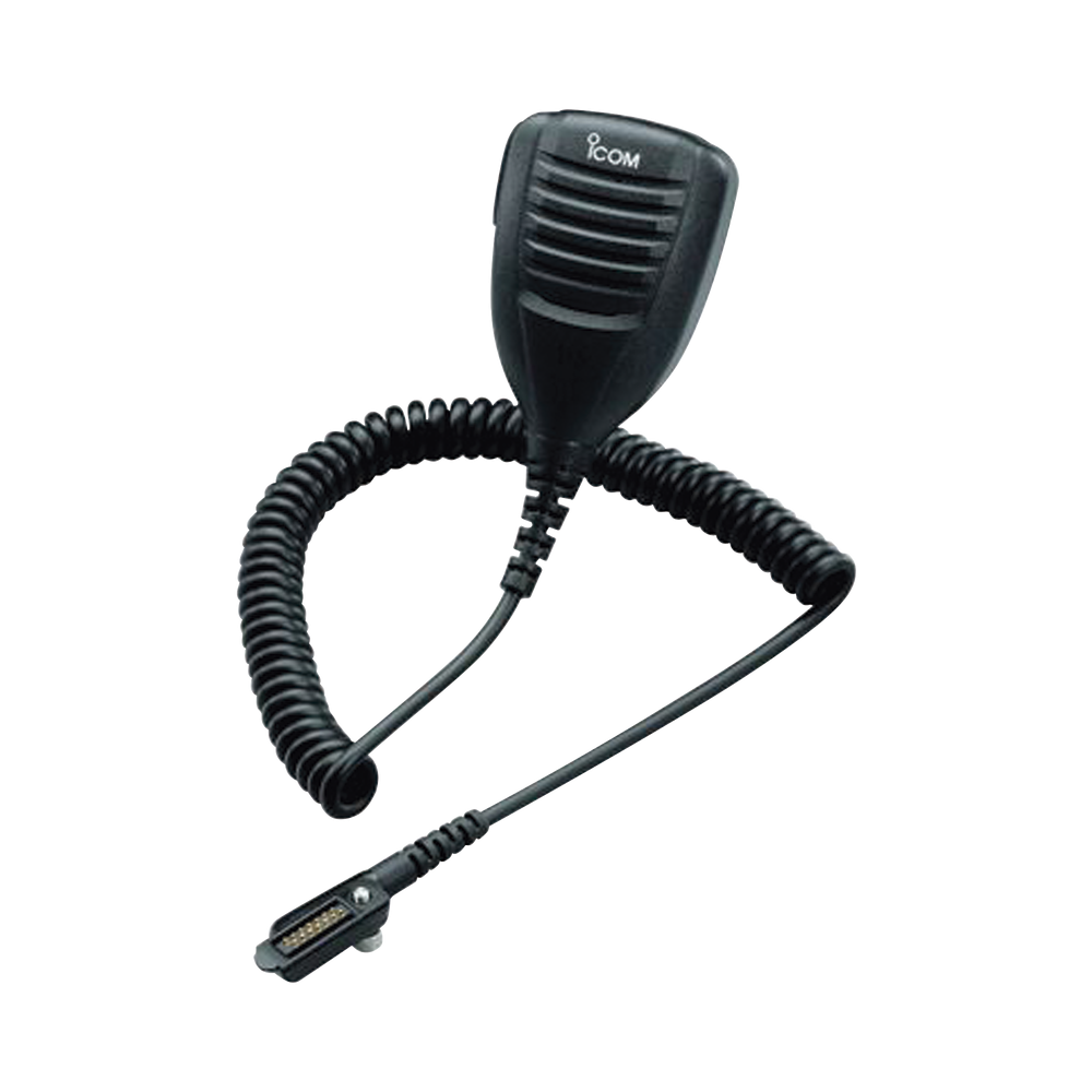 HM184UL ICOM Intrinsically safe approved waterproof speaker mic f