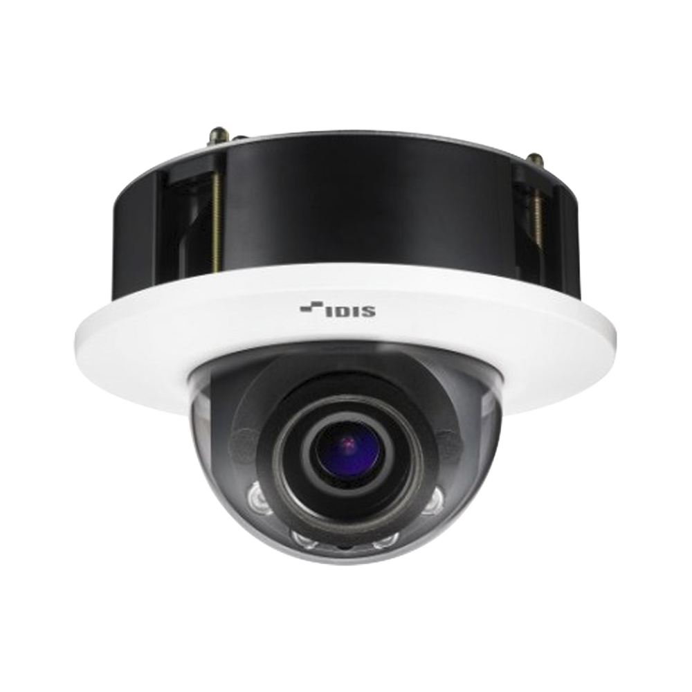 DCD3233FRXNUS IDIS Full HD Flush IR Dome Camera 2MP 60ips WDR Defog LDC H.265 Flush T