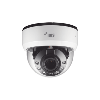 DCD4233RXUS IDIS IP Camera Dome 2 Megapixel (1080p)  Two-way Audio  Alarm I/O  PoE  I