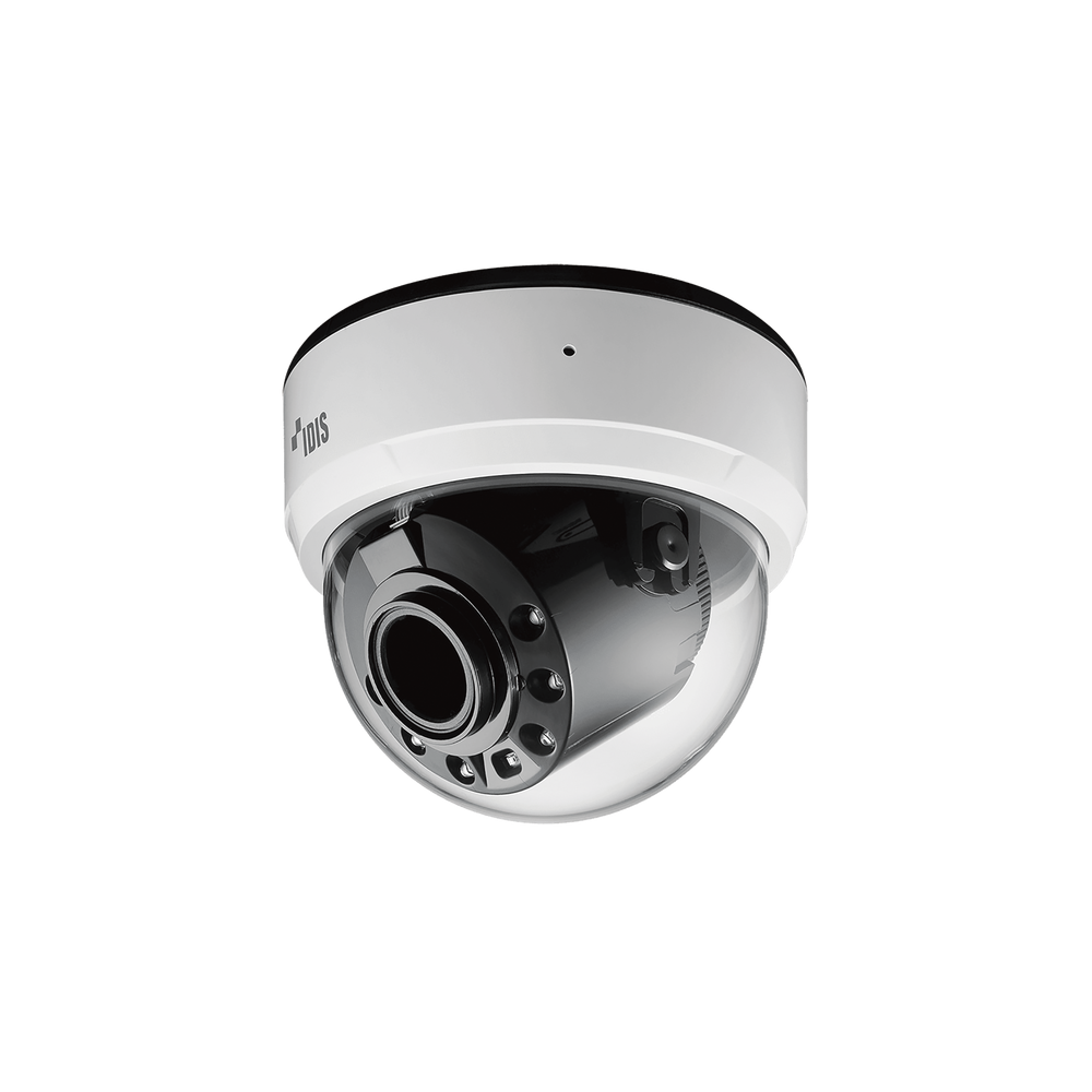 DCD4236RXUS IDIS Full HD IR Dome Camera / NDAA Compliant / Two-way Audio / Motorized