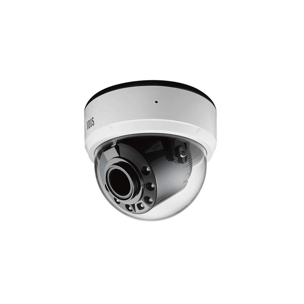 DCD4536RXAUS IDIS 5MP IR Dome Camera Motorized Vari-focal Lens (3.0 - 13.5mm) Alarm I