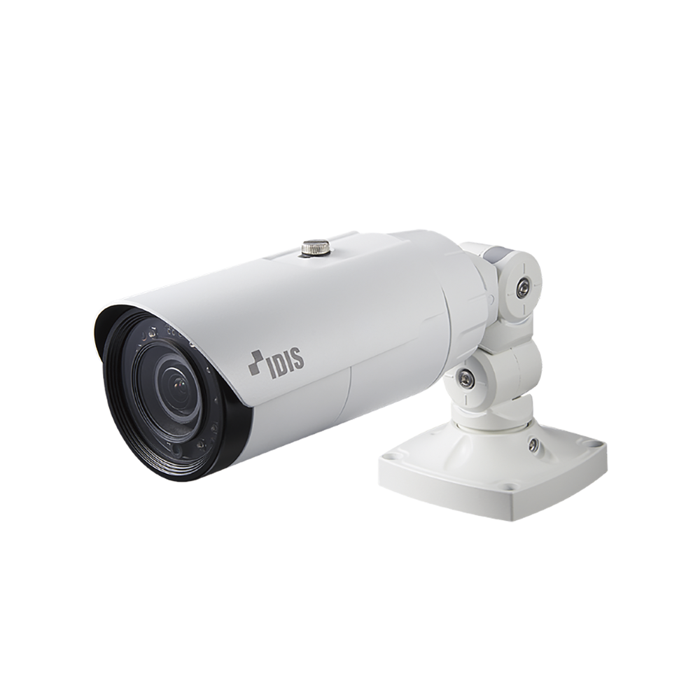 DCT6233HRXUS IDIS Full HD IR Bullet Camera with Heater Motorized Vari-Focal Lens (3.3