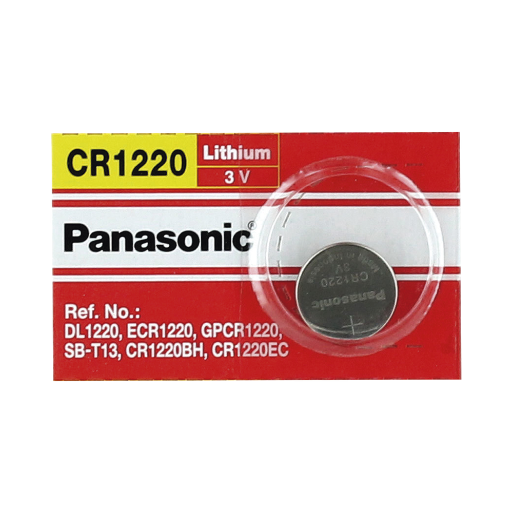 CR1220 PANASONIC CR1220 Lithium Coin Cell Battery 3V  35mAh ( Non