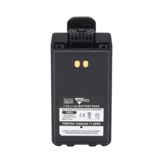 TXBP280 TX PRO 7.2 Vdc at 2400 mAh Li-Ion Battery for Portable Ra