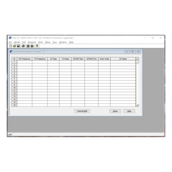 KPGD7E KENWOOD Programming software for NXR-1700/1800 repeaters K