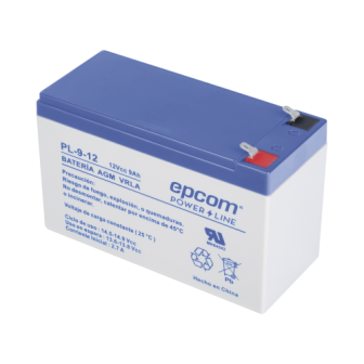 EPCOM POWERLINE PL912 Backup battery / 12 V 9 Ah / UL / AGM-VRLA