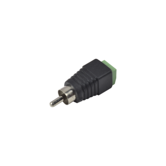 JRR591 EPCOM POWERLINE RCA MALE Adapter Jack Type Polarized / Scr