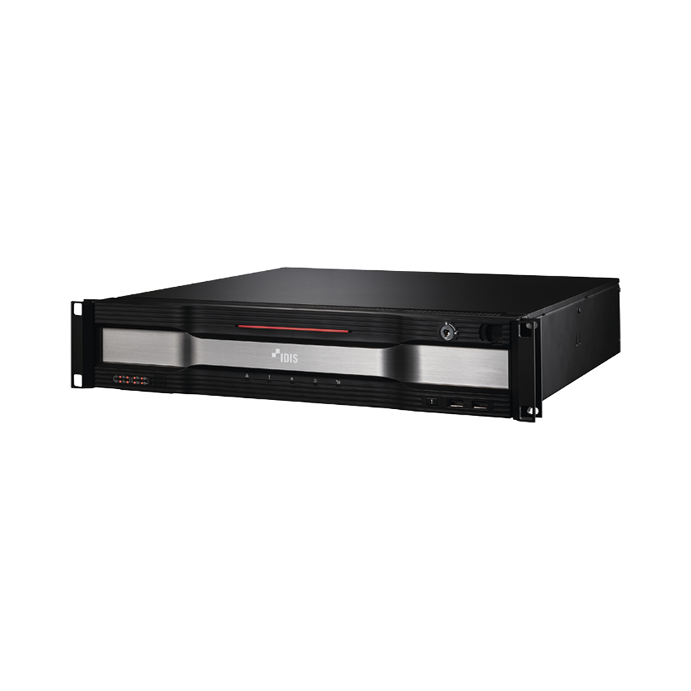 DR8564DUS IDIS NVR 4K  64 Channels  Redundant Source  Supports RAID  Storage Up to 24