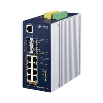 IGS63258UP2S2X PLANET Industrial Layer 3 Managed Switch with 8 Gi
